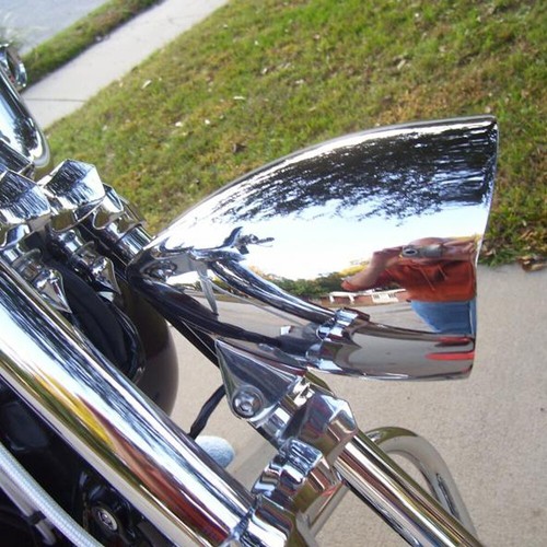 Chrome bullet headlight - chrome,